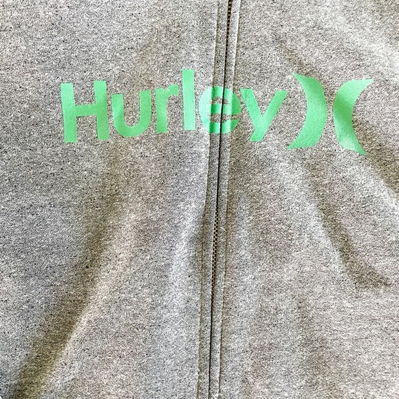 Men’s size large Hurley zip up hoodie - Picture 3 of 4